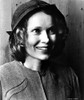 Mia Farrow Portrait wearing Coat Photo Print - Item # VARCEL707781