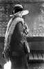 Barbara Hershey Pose in Coat with Furry Scarf and Hat Photo Print - Item # VARCEL707790