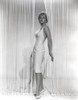 Stella Stevens Posed wearing White Dress in Black and White Portrait Photo Print - Item # VARCEL707856