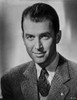James Stewart Portrait in Grey Tweed Sport Coat and Black Necktie with White Linen Collar Shirt Photo Print - Item # VARCEL707934