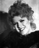 Bernadette Peters Portrait smiling in Black Dress with Feather Boa Photo Print - Item # VARCEL708045