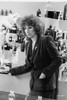 Barbra Streisand on Long Sleeve Leaning on a Counter Photo Print - Item # VARCEL708048