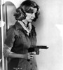Blythe Danner Holding Pistol in Classic Photo Print - Item # VARCEL708134