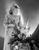 Gloria Swanson posed with Flowers Classic Portrait Photo Print - Item # VARCEL708191