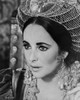 Elizabeth Taylor Portrait in Dress with Tiara Photo Print - Item # VARCEL708362