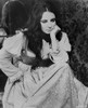 Elizabeth Taylor Leaning Chin on Hand in Classic Photo Print - Item # VARCEL708364