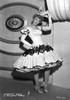 A Portrait Of Margaret Hayes Wearing A Ball Gown Photo Print - Item # VARCEL708402