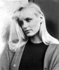 Daryl Hannah Portrait in Black and White with White Long Hair Photo Print - Item # VARCEL708484