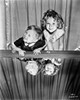 Shirley Temple in Dress with Girl in White Collared Black Dress Photo Print - Item # VARCEL708512