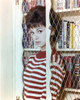 Marlo Thomas Posed in Red and White Sweater Photo Print - Item # VARCEL708805