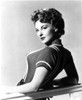 Allison Hayes Leaning on the Grills in Classic Photo Print - Item # VARCEL708810