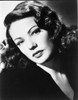 Gene Tierney Posed in Black Dress with a Straight Face Photo Print - Item # VARCEL708851