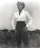 Lana Turner in White Long Sleeve Portrait Photo Print - Item # VARCEL708981