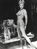 Lana Turner wearing Sexy Dangling Dress in Portrait Photo Print - Item # VARCEL708973
