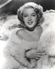 Lana Turner in Furry Outfit Black and White Photo Print - Item # VARCEL709009