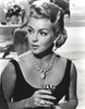 Lana Turner Portrait in Black Dress with Necklace Photo Print - Item # VARCEL709034