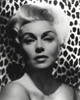 Lana Turner Close Up Portrait in Animal Print Background Photo Print - Item # VARCEL709049