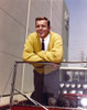 Jerry Van Dyke Leaning in Yellow Coat Photo Print - Item # VARCEL709124
