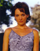 Natasha Wagner Portrait in Blue Spaghetti Top Photo Print - Item # VARCEL709148