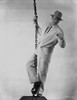 John Wayne in the Rio Grande Portrait in Black and White Photo Print - Item # VARCEL709258