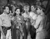 Johnny Weissmuller Presented to the Amazon Queen in a Classic Movie Scene Photo Print - Item # VARCEL709340