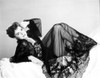 Esther Williams Lying in Black and White Photo Print - Item # VARCEL709849