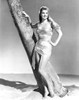 Esther Williams smiling Under the Tree in Black and White Photo Print - Item # VARCEL709877