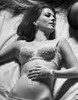 Natalie Wood Lying in Black and White Photo Print - Item # VARCEL709937