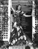 Loretta Young Maxi Flowers Dress Long Dress Photo Print - Item # VARCEL710064