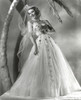Loretta Young White Long Wedding Dress Photo Print - Item # VARCEL710068