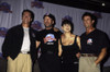 Arnold Schwarzenegger Bruce Willis Demi Moore and Sylvester Stallone at Planet Hollywood Photo Print (10 x 8)