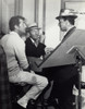 Dean Martin, Bing Crosby and Frank Sinatra in a studio Photo Print