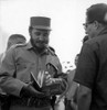 Fidel Castro smoking a cigar Photo Print - Item # VARGLP356057