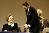 Ronald Reagan and Margaret Thatcher Photo Print - Item # VARGLP358342