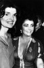 Elizabeth Taylor and Jackie Onassis Kennedy Photo Print (8 x 10)