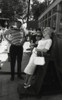 Marilyn Monroe Arthur Miller and Paula Strasberg on the set of Some Like It Hot Photo Print (8 x 10)