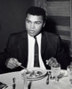Muhammad Ali eating a meal Photo Print - Item # VARGLP371277