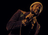 Marvin Gaye performing on stage Photo Print - Item # VARGLP371961