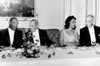 Martin Luther King Jr Gunnar John Coretta Scott King and Nils Langhelle at the Nobel Peace Prize dinner Photo Print (