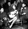 Sophia Loren playing a guitar Photo Print - Item # VARGLP383368