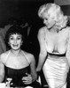 Sophia Loren and Jayne Mansfield in a restaurant Photo Print (8 x 10)