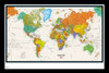 World Map 09 Poster Print