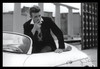 James Dean - White Car Poster Print