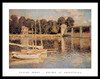Bridge At Argenteuil - Claude Monet Poster Print