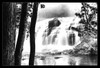 Waterfall Lake Poster Print