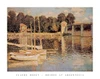 Bridge At Argenteuil - Claude Monet Poster Print