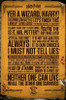 Harry Potter Quotes Poster - 22 x 34 inches