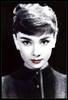 Audrey Hepburn - Red Lips Poster Print