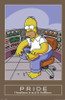Simpsons - Pride Poster Print