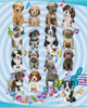 Keith Kimberlin Puppies Headphones 2 Poster Print